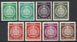 1957  Dienstmarken für Verwaltungspost B