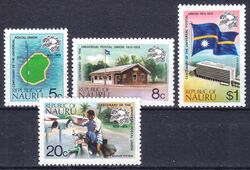Nauru 1974  100 Jahre Weltpostverein (UPU)