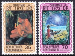 Neue Hebriden 1973  Weihnachten