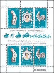 Neue Hebriden 1978  25. Jahrestag der Jahrestag der Krönung von Königin Elisabeth II.