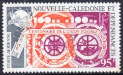 Neukaledonien 1974  100 Jahre Weltpostverein (UPU)