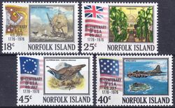 Norfolk-Inseln 1976  200 Jahre Unabhngigkeit der USA