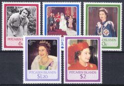 Pitcairn-Inseln 1986  60. Geburtstag von Königin Elisabeth II.