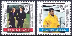 Pitcairn-Inseln 1986  Hochzeit von Prinz Andrew und Sarah Ferguson