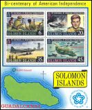 Salomoninseln 1976  200 Jahre Unabhängigkeit der USA