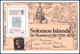 Salomoninseln 1979  100. Todestag von Rowland Hill