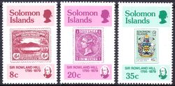 Salomoninseln 1979  100. Todestag von Rowland Hill