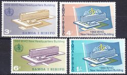 Samoa 1966  Neuer Amtssitz der Weltgesundheitsorganisation (WHO)