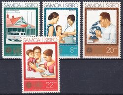Samoa 1973  25 Jahre Weltgesundheitsorganisation (WHO)
