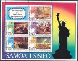 Samoa 1976  200 Jahre Unabhngigkeit der USA