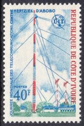Elfenbeinküste 1972  Weltfernmeldetag