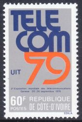 Elfenbeinküste 1979  TELECOM `79
