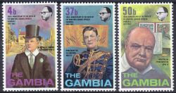 Gambia 1974  100. Geburtstag von Winston Churchill