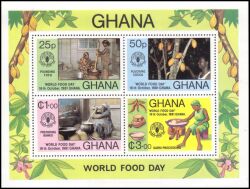 Ghana 1981  Welternährungstag