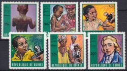 Guinea 1970  Kampf gegen Pocken und Masern