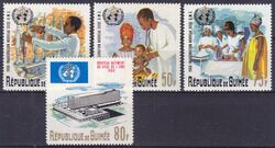 Guinea 1967  Einweihung des Verwaltungsgebudes der WHO