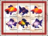 Guinea-Bissau 2001  Goldfische