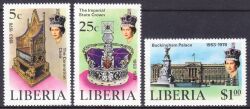 Liberia 1978  25. Jahrestag der Krönung von Königin Elisabeth II.