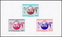 Liberia 1965  100 Jahre Internationale Fernmeldeunion (ITU)