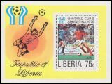 Liberia 1978  Fußballweltmeisterschaft in Argentinien