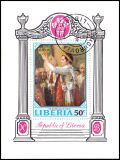 Liberia 1970  Gemälde aus dem Leben Napoleons