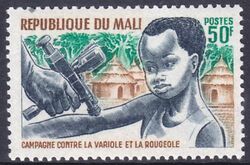 Mali 1969  Kampf gegen Pocken und Masern