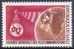 Mali 1970  Weltfernmeldetag