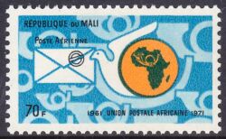 Mali 1973  10 Jahre afrikanische Postunion