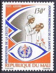 Mali 1976  Weltgesundheitstag