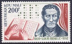 Mali 1977  125. Todestag von Louis Braille