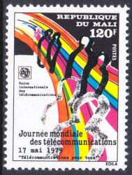 Mali 1979  Weltfernmeldetag