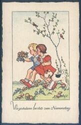 Künstlerkarte - Luise Scherbauer - Namenstag