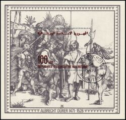 Mauretanien 1979  450. Todestag von Albrecht Dürer