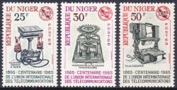 Niger 1965  100 Jahre Internationale Fernmeldeunion (ITU)