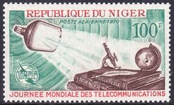 Niger 1970  Weltfernmeldetag