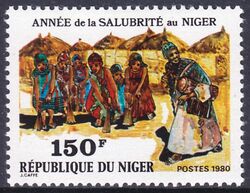 Niger 1980  Nigrisches Jahr der Gesundheit