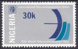 Nigeria 1978  Weltfernmeldetag