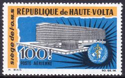 Obervolta 1966  Neuer Amtssitz der Weltgesundheitsorganisation (WHO)