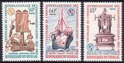 Senegal 1965  100 Jahre Internationale Fernmeldeunion (ITU)