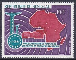 Senegal 1967  Post- und Fernmeldeunion