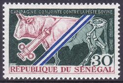 Senegal 1968  Kampf gegen die Rinderpest