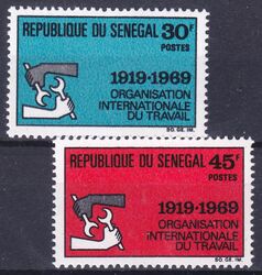 Senegal 1969  50 Jahre Internationale Arbeitsorganisation (ILO)