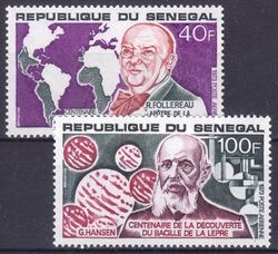 Senegal 1973  Entdeckung des Lepra-Erregers