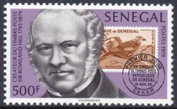 Senegal 1979  100. Todestag von Rowland Hill