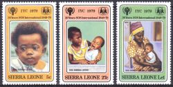 Sierra Leone 1979  Internationales Jahr des Kindes