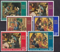Togo 1968  Weihnachten: Gemälde