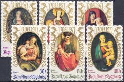 Togo 1971  Weihnachten: Madonnen