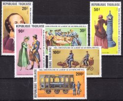Togo 1979  100. Todestag von Sir Rowland Hill
