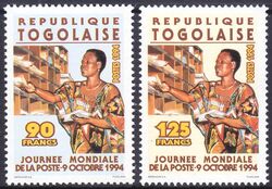 Togo 1994  Weltposttag