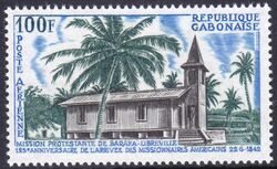 Gabun 1967  Protestantische Mission in Baraka-Libreville
